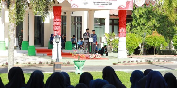 Pimpin Upacara Hari Lahir Pancasila, Wabup Aceh Barat: Pancasila Jangkar Moral Bangsa di Tengah Tantangan Global