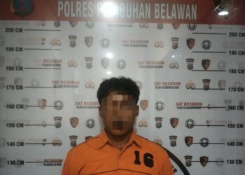 Ancam Sopir Truk di Tol Belmera, Dua Terduga Pelaku Curas Ditangkap Polres Pelabuhan Belawan dalam Dua Jam