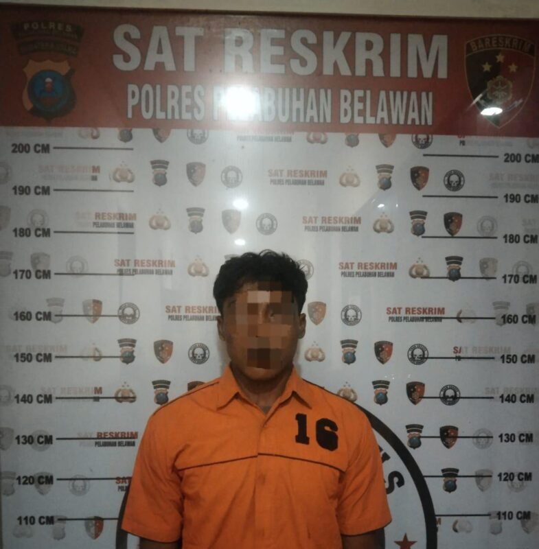 Ancam Sopir Truk di Tol Belmera, Dua Terduga Pelaku Curas Ditangkap Polres Pelabuhan Belawan dalam Dua Jam