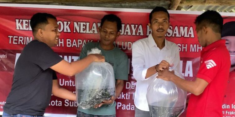 Jamaluddin Idham Salurkan 3,7 Juta Bibit Ikan untuk Pokdakan di Aceh