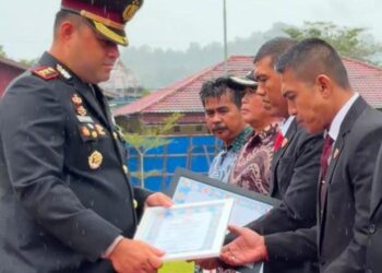 HUT Bhayangkara ke-80, Kasat Reskrim Polres Simeulue Raih Penghargaan atas Keberhasilan Ungkap Berbagai Kasus