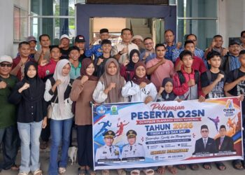 Bupati Simeulue Lakukan Pelepasan Kontingen Olimpiade Olahraga O2SN Simeulue