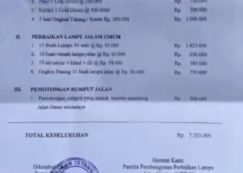 Oknum Kades Bandar Klippa Diduga Lakukan Pungli untuk Infrastruktur Desa