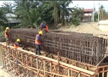 Jembatan Sei Serdang Terus Dikebut, Warga Pantai Labu Apresiasi Pemkab Deli Serdang