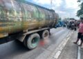 Ojol Meninggal Dunia Tergilas Truk di Jalan Lintas Mapolda Sumut