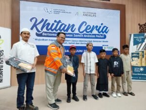 Wujud Kepedulian Sosial, Karyawan Semen Andalas Peduli dan Yakesma Aceh Gelar Khitan Massal Gratis