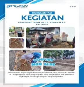 Pelindo Branch Malahayati Gelar Lomba Hari Lingkungan Hidup di Empat Gampong Aceh Besar
