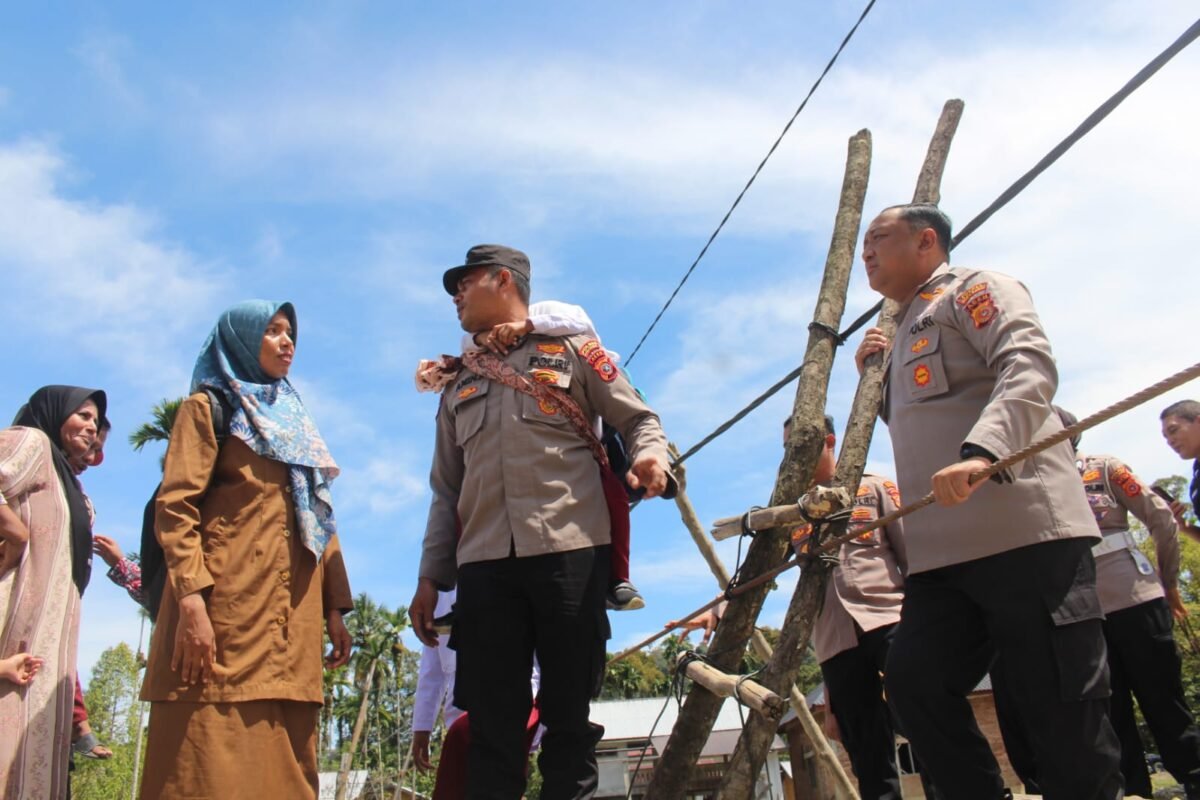 Kapolres Agus Sulistianto Baru Menjabat Lansung Kunjungi Gampong Sikundo dan Berdialog Dengan Masyaraka