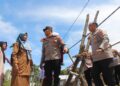 Kapolres Agus Sulistianto Baru Menjabat Lansung Kunjungi Gampong Sikundo dan Berdialog Dengan Masyaraka