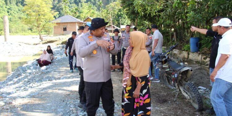Berkantor di Pante Ceureumen, Kapolres Aceh Barat Perkuat Kehadiran Polri di Tengah Masyarakat