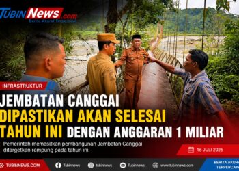 Jembatan Canggai Dipastikan Akan Selesai Tahun Ini Dengan Anggaran 1 Miliar