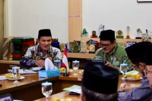 Kawal Wakaf Blangpadang, Pemprov Aceh dan Ulama Temui BWI Pusat