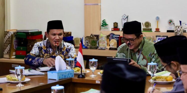 Kawal Wakaf Blangpadang, Pemprov Aceh dan Ulama Temui BWI Pusat