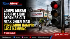 Traffic Light Depan RSU Cut Nyak Dhien Padam, Pengemudi Hampir Laga Kambing