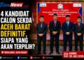 Empat Kandidat Calon Sekda Aceh Barat Definitif, Siapa Yang Akan Terpilih ?