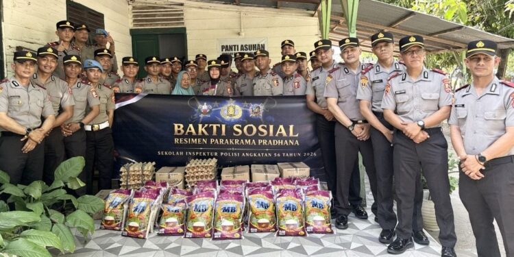 Siswa SIP Angkatan 56 Polda Aceh Gelar Baksos di Panti Asuhan