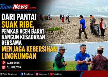 Dari Pantai Suak Ribe, Pemkab Aceh Barat Bangun Kesadaran Bersama Menjaga Kebersihan Lingkungan