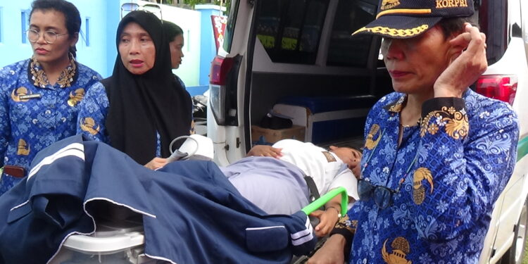 Tiga Siswi Pingsan Saat Ikuti Upacara HUT RI ke-81 di Percut Sei Tuan