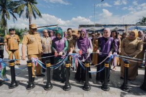Alun-Alun Percut Sei Tuan Diresmikan, Bupati Janji Pembangunan SMA Negeri di Saentis