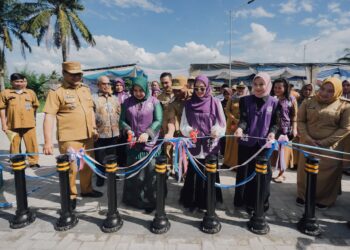 Alun-Alun Percut Sei Tuan Diresmikan, Bupati Janji Pembangunan SMA Negeri di Saentis