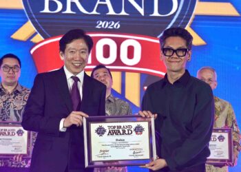 Pemberian Penghargaan Kategori Cat Tembok Interior Top Brand Award 2026