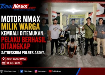 Satreskrim Polres Abdya Tangkap Pelaku Penggelapan Yamaha NMAX, Motor Korban Berhasil Diamankan