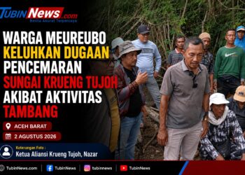 Warga Meureubo Keluhkan Dugaan Pencemaran Sungai Krueng Tujoh Akibat Aktivitas Tambang