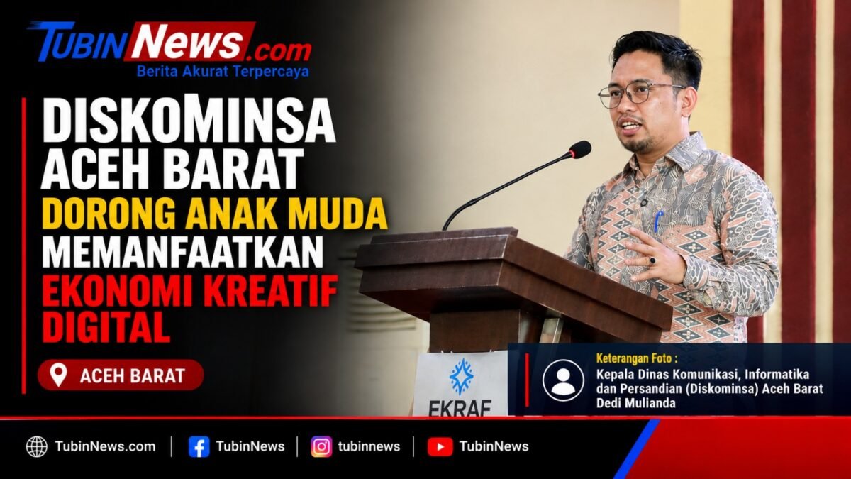 Diskominsa Aceh Barat Dorong Anak Muda Manfaatkan Ekonomi Kreatif Digital