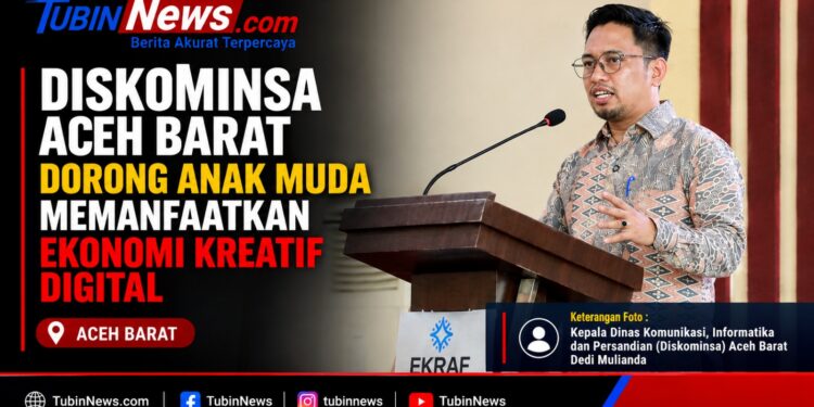 Diskominsa Aceh Barat Dorong Anak Muda Memanfaatkan Ekonomi Kreatif Digital