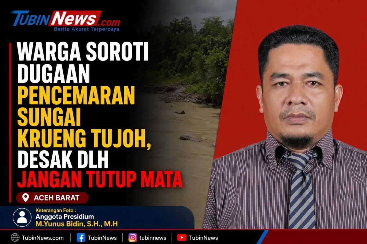 Warga Soroti Dugaan Pencemaran Sungai Krueng Tujoh, Desak DLH Jangan Tutup Mata