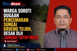 Warga Soroti Dugaan Pencemaran Sungai Krueng Tujoh, Desak DLH Jangan Tutup Mata