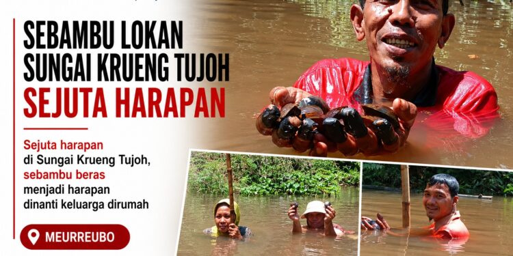 Sebambu Lokan Sungai Krueng Tujoh Sejuta Harapan