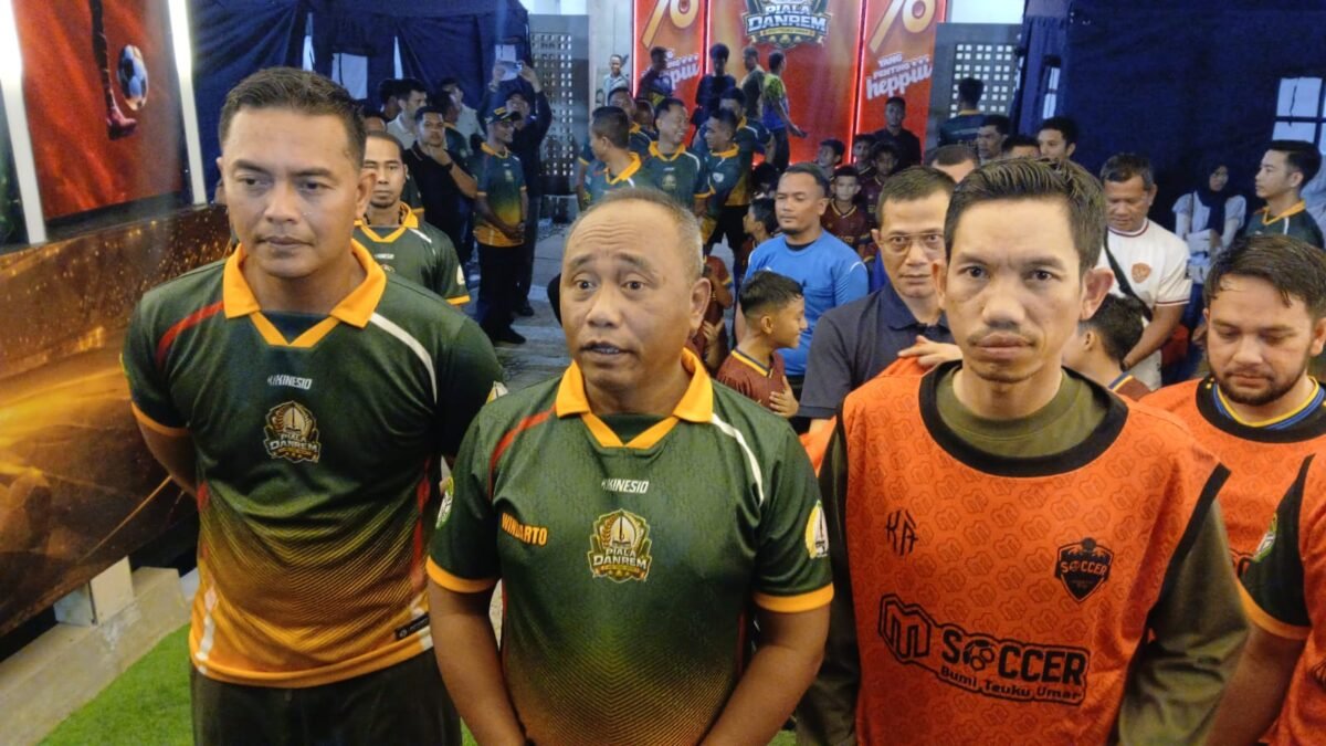 57 Tim Perebutkan Piala Danrem 012/Teuku Umar di Aceh Barat