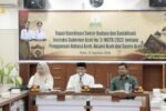 Rakor kebudayaan Aceh sosialisasi Instruksi Gubernur 5 2023 Bahasa Aksara Sastra Aceh