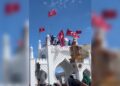 Massa Zikir Akbar Kibarkan Bendera Bulan Bintang Dimesjid Raya Baiturrahman