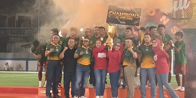 Kodim 0105/Aceh Barat Tundukkan Shadiq A FC di Final Piala Danrem