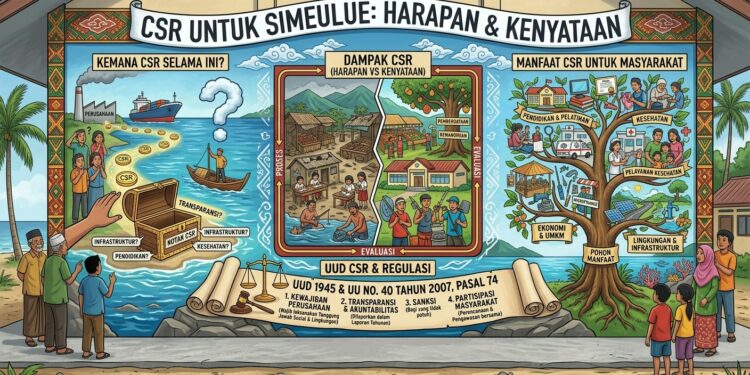 CSR Perusahaan di Simeulue Dipertanyakan, Ke Mana Perannya untuk Masyarakat?