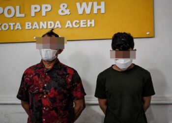 Satpol PP-WH Tetapkan Pejabat Pemko Banda Aceh dan Pasangan Sesama Jenisnya sebagai Tersangka