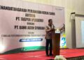 Wagub Aceh Minta TASPEN Salurkan Zakat Melalui Baitul Mal