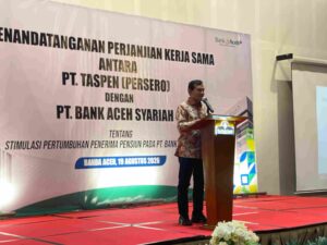 Wagub Aceh Minta TASPEN Salurkan Zakat Melalui Baitul Mal