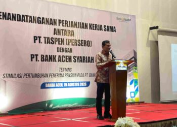 Wagub Aceh Minta TASPEN Salurkan Zakat Melalui Baitul Mal
