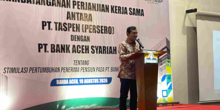 Wagub Aceh Minta TASPEN Salurkan Zakat Melalui Baitul Mal