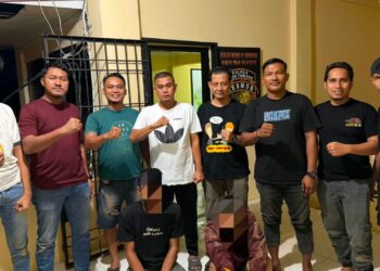 Terlibat Dugaan Curat di Rantau, Dua Pria Ditangkap Polisi
