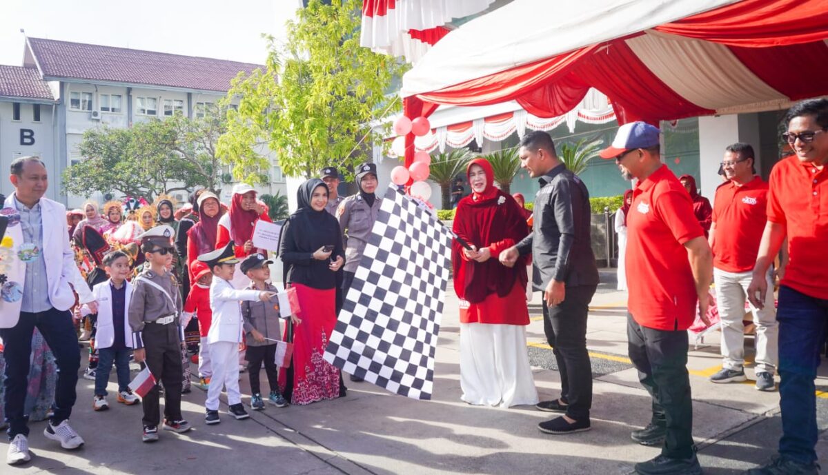 Kemeriahan Karnaval HUT ke-81 RI di Banda Aceh
