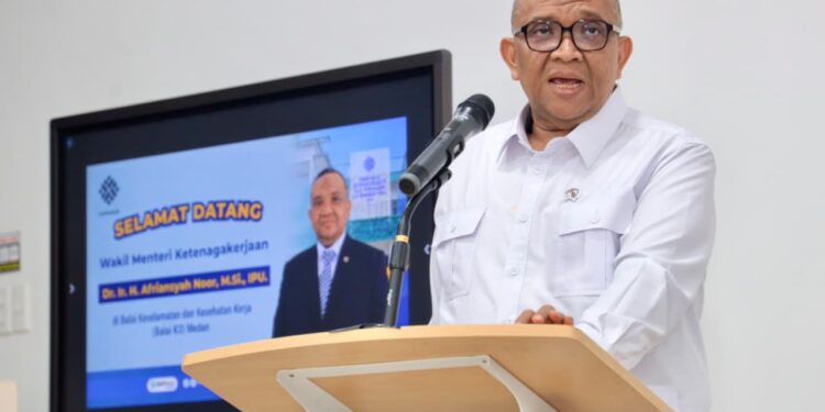 Wakil Menteri Ketenagakerjaan Afriansyah Noor. (Dok. Biro Humas Kemnaker)