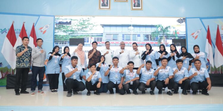 Foto bersama para peserta pelatihan Housekeeping. (Dok. Biro Humas Kemnaker)