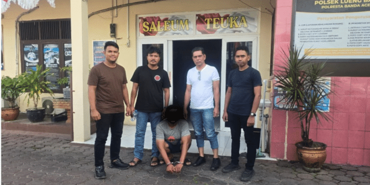 Pelaku pencurian 7 karung beras diamankan Polsek Lueng Bata Banda Aceh
