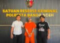 Tikam Korban 7 Kali Dengan Badik, Terduga Pelaku Diamankan di Polresta Banda Aceh