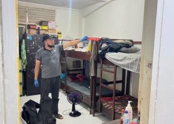 Polisi olah TKP di asrama mahasiswa USK Banda Aceh