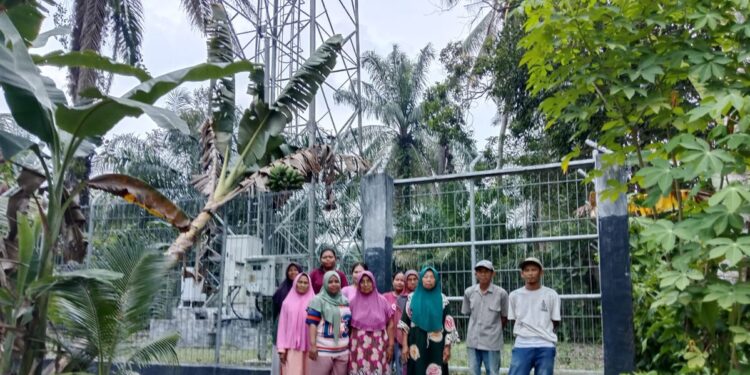 Warga Dusun III Desa Maligas Tongah Resah, Tower PT IBS Diduga Rusak Perangkat Elektronik